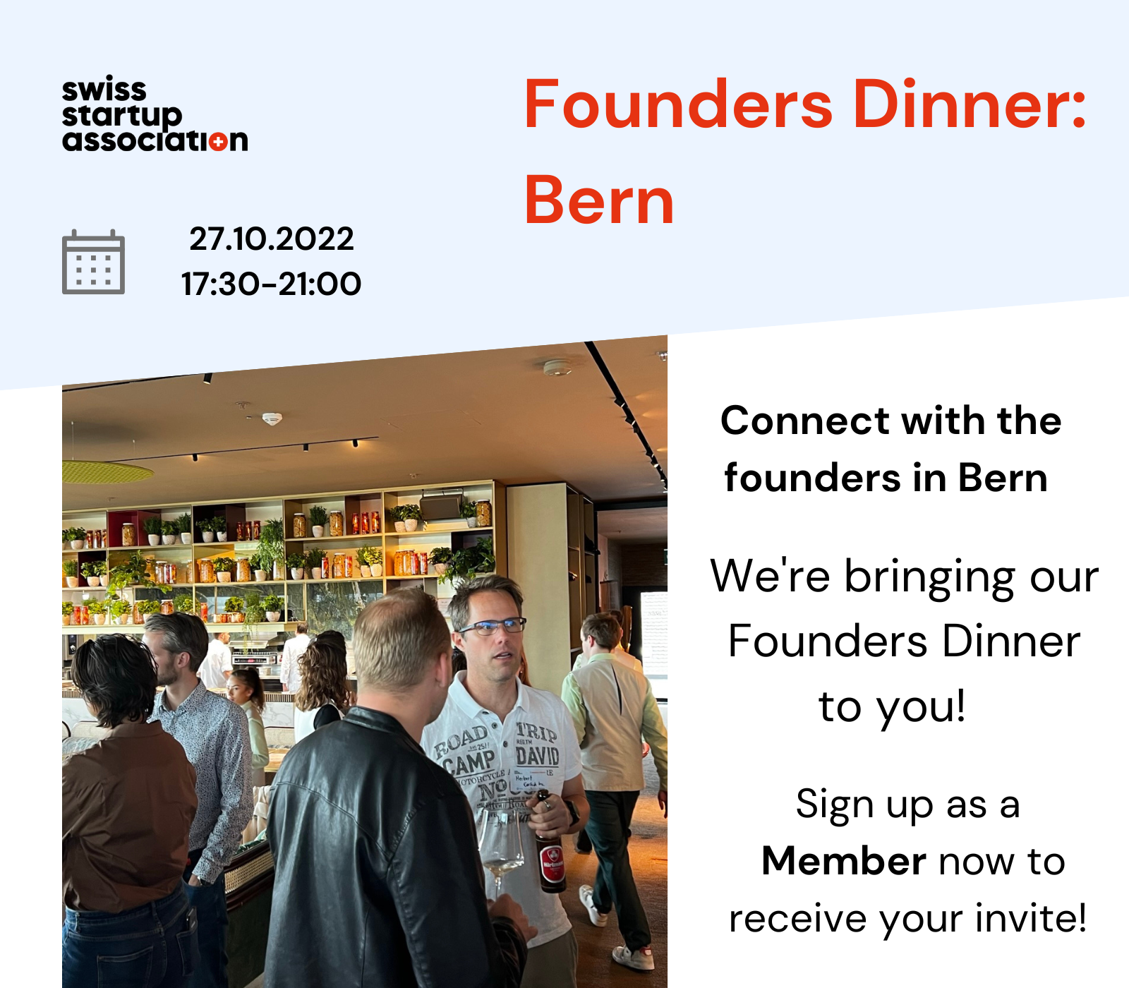 Startup events - Bern