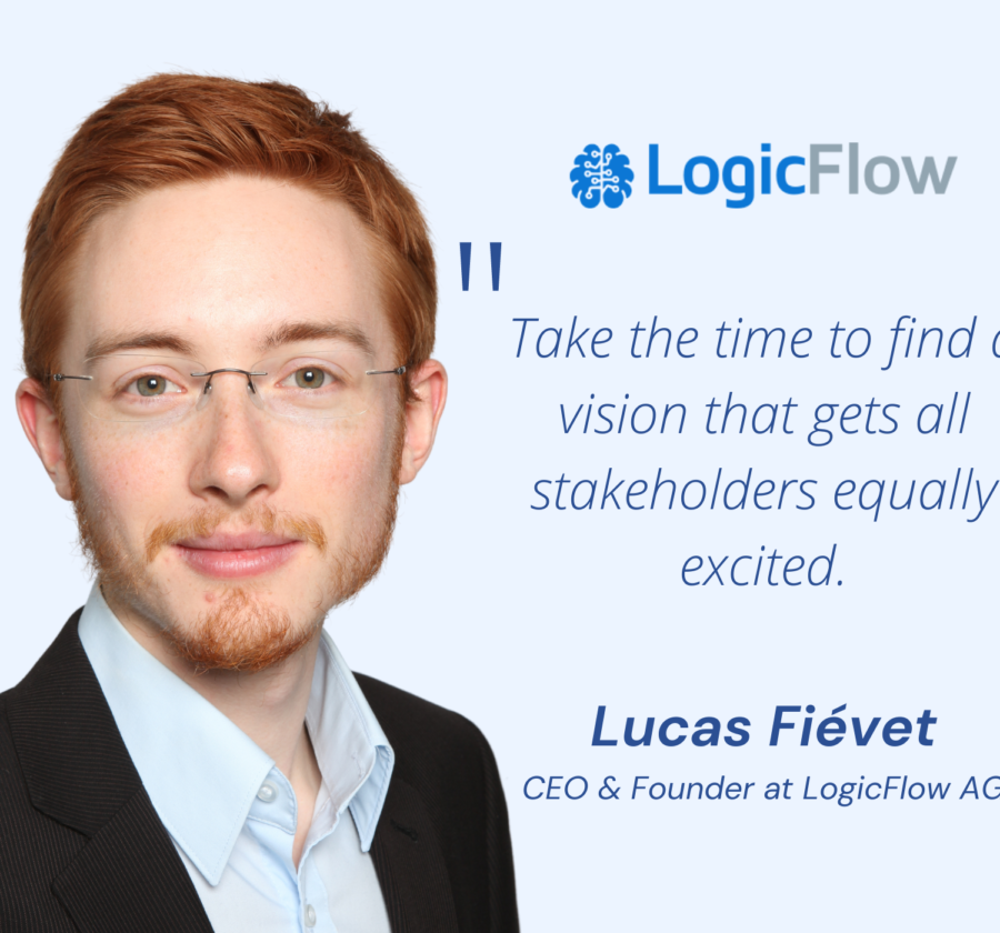 Lucas Fiévet, PhD CEO & Founder l LogicFlow AG