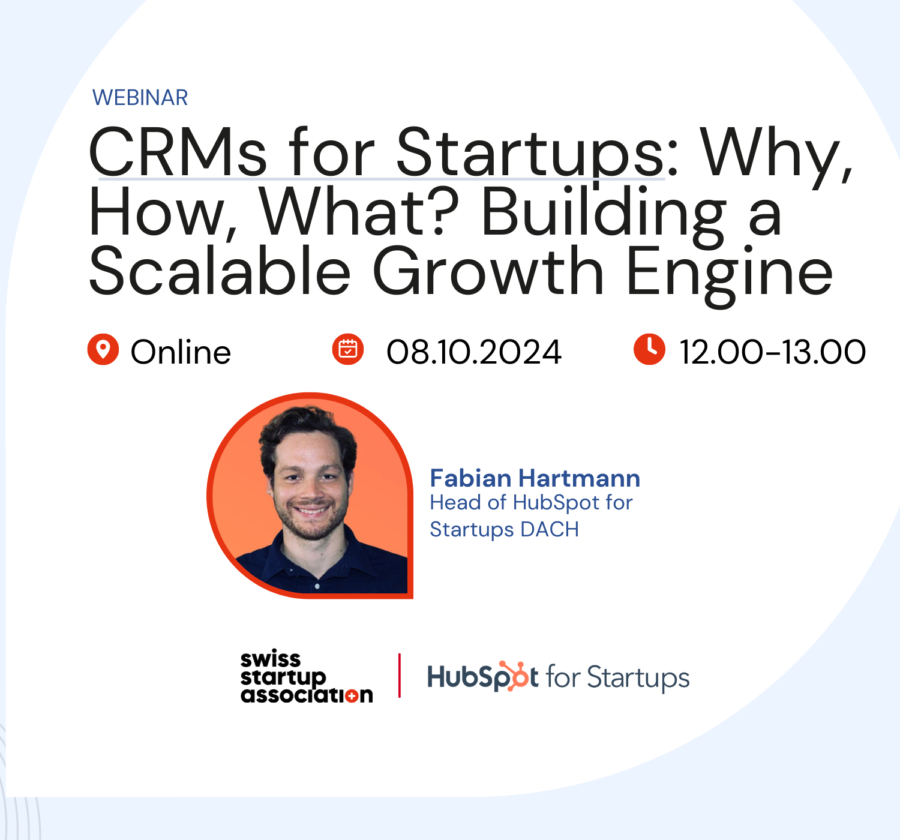 Join SSA for this Webinar: CRMs for Startups: Why, How, What? Building a Scalable Growth Engine with Hubspot for Startups