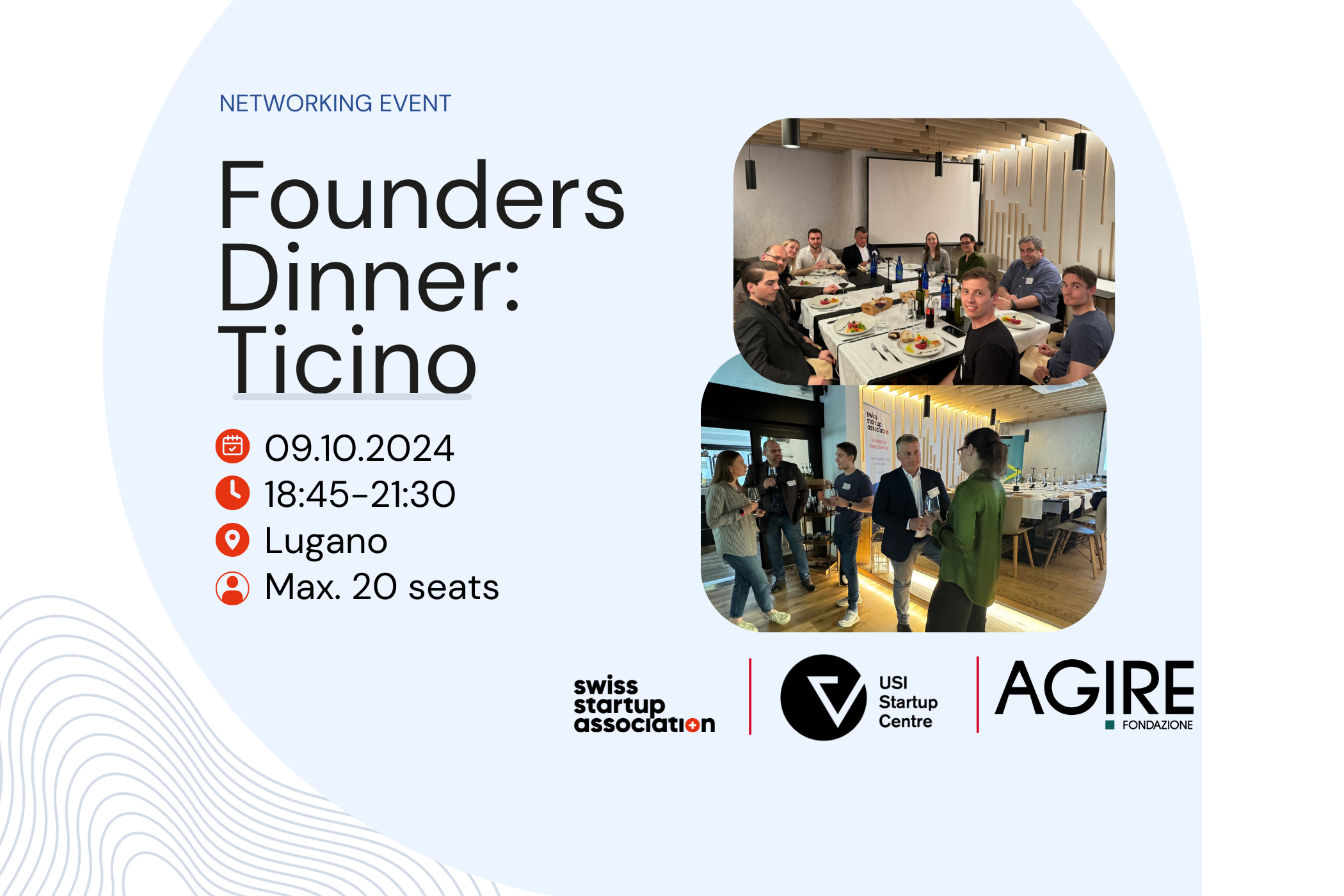 Founders Dinner ticino