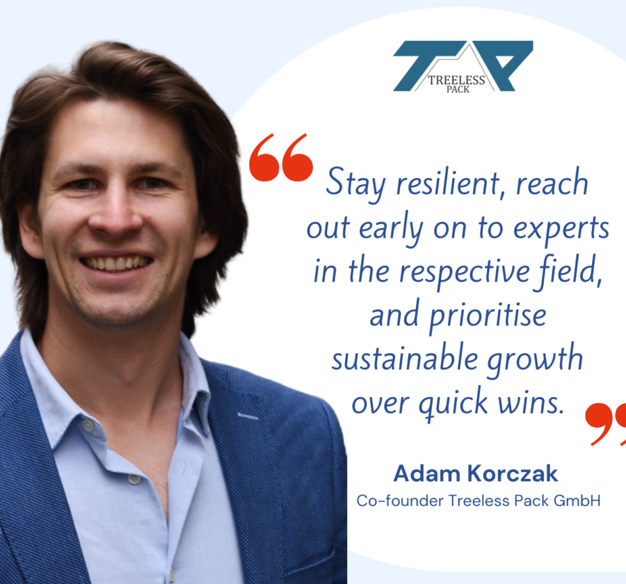 Adam Korczak Co-founder Treeless Pack GmbH. Member of SSA