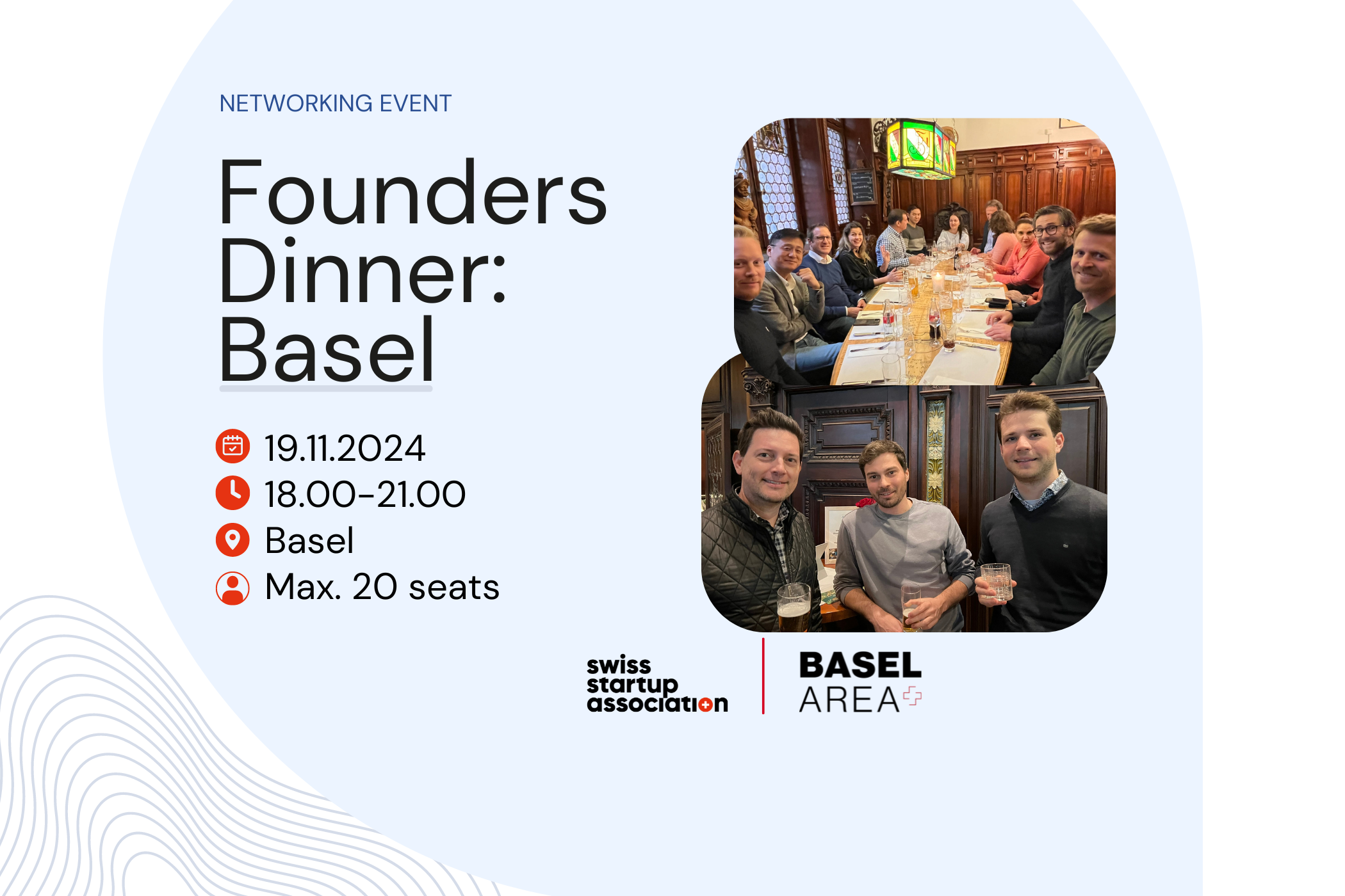 Founders Dinner Basel 19.11.2024