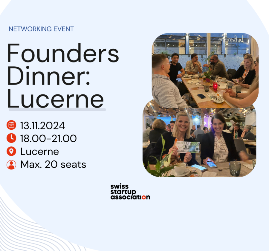 Founders Dinner Lucerne 13.11.2024