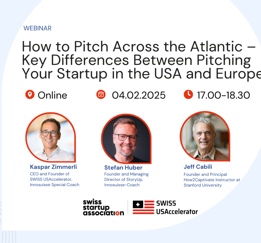 Webinar: How to Pitch Across the Atlantic – Key Differences Between Pitching Your Startup in the USA and Europe