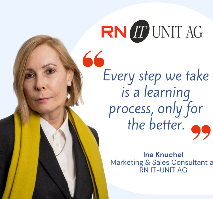 Meet Ina Knuchel Marketing & Sales Consultant at RN IT-UNIT AG