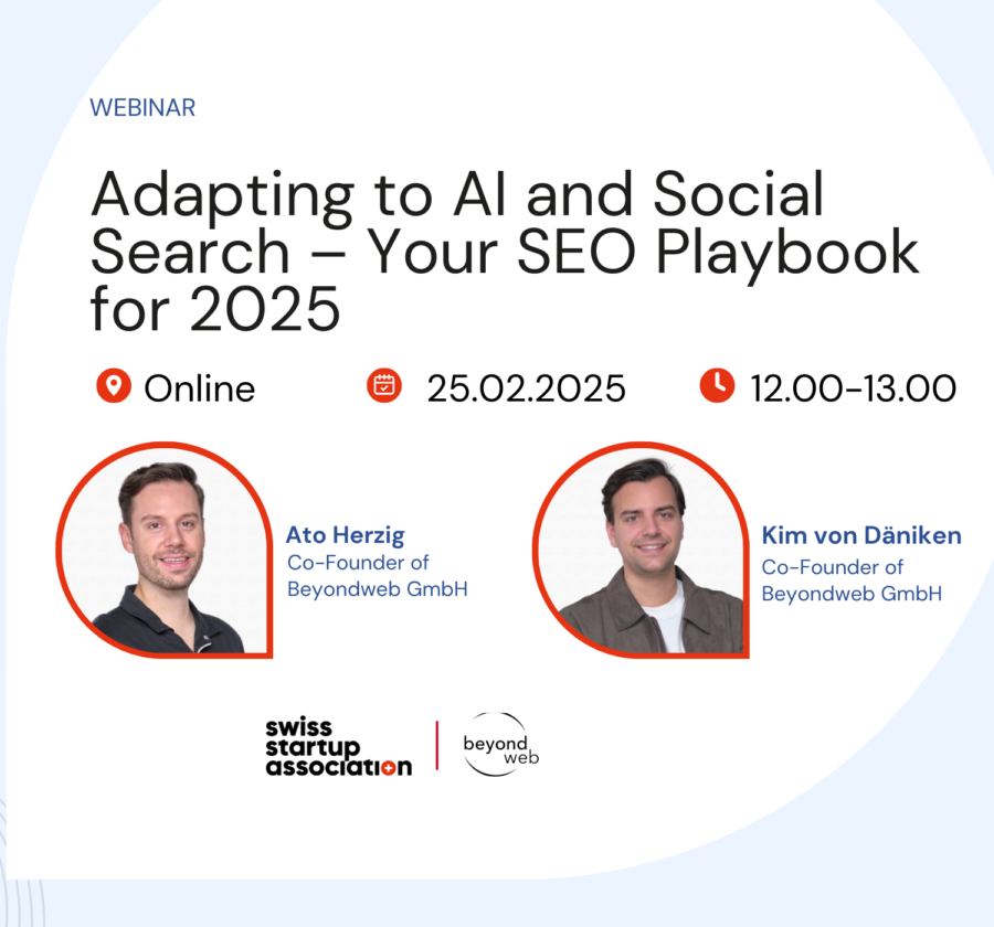 Join SSA and Beyondweb for this online event to explore how to adapt AI and Social Search – Your SEO Playbook for 2025
