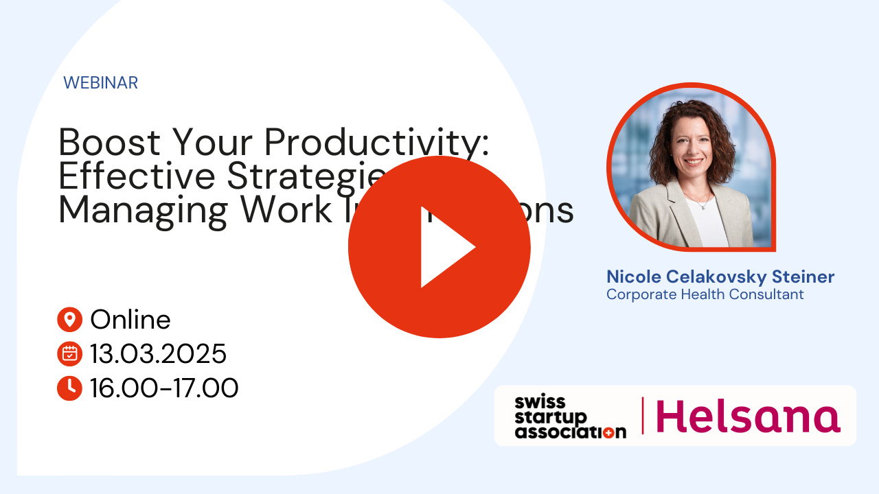 Webinar: Boost Your Productivity: Effective Strategies for Managing Work Interruptions