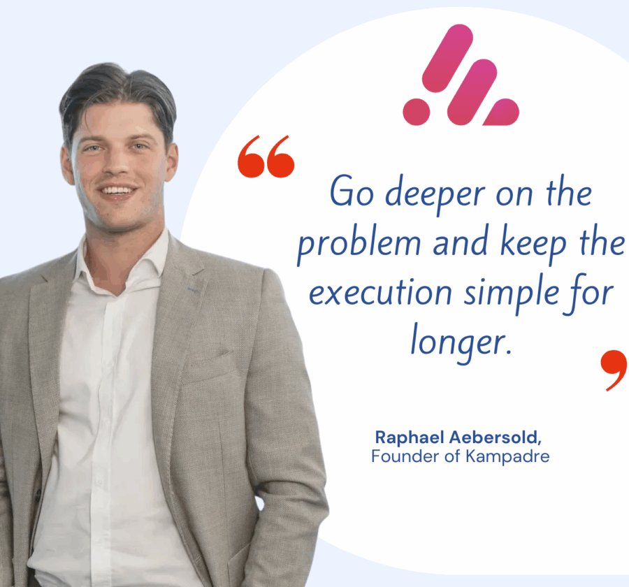 Raphael Aebersold, Founder of Kampadre