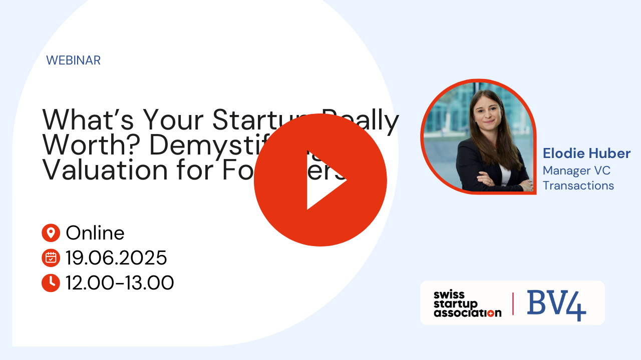 Webinar: What’s Your Startup Really Worth? Demystifying Valuation for Founders