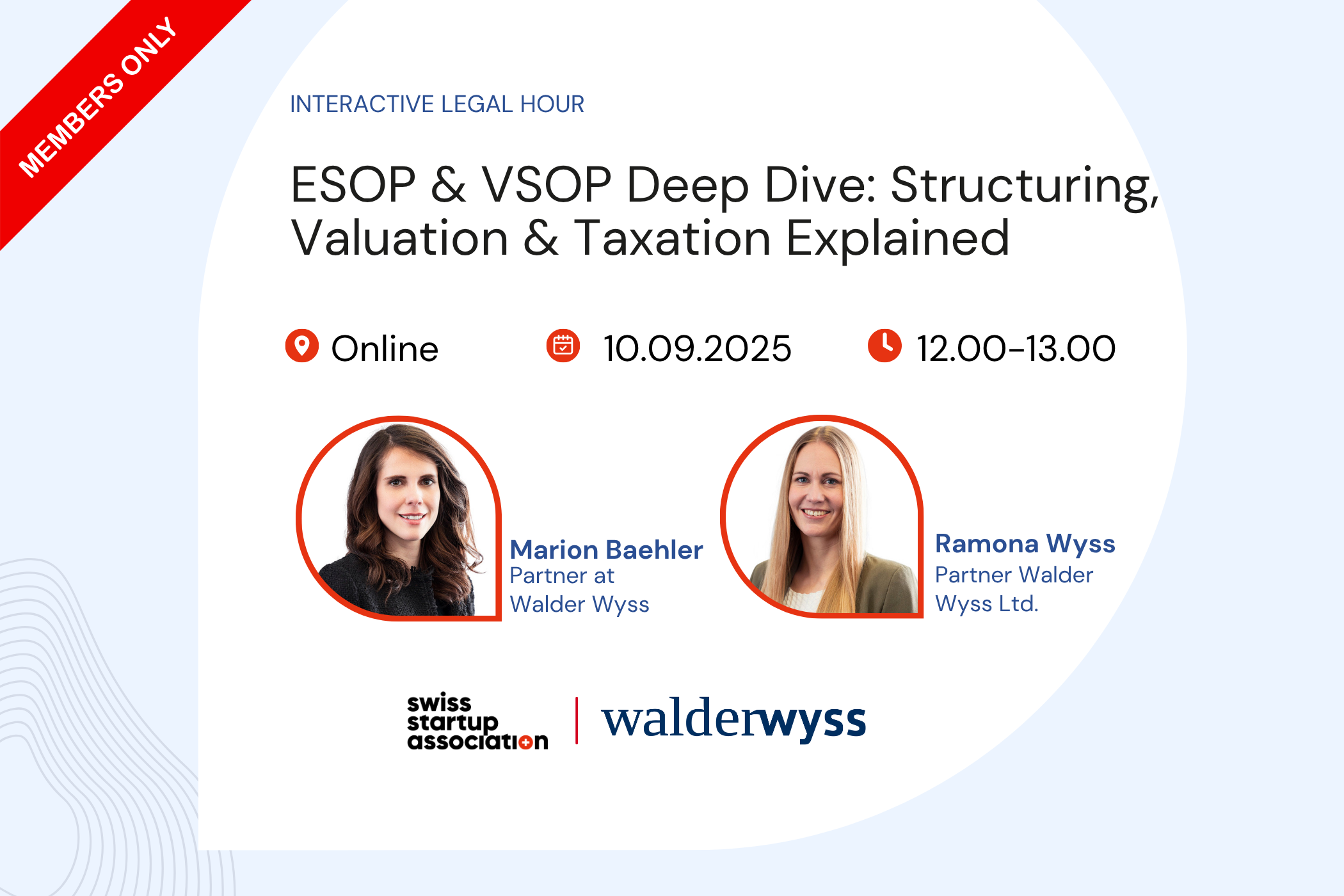 Interactive Legal Hour: ESOP & VSOP structuring, valuation, and taxation — practical insights from legal experts.