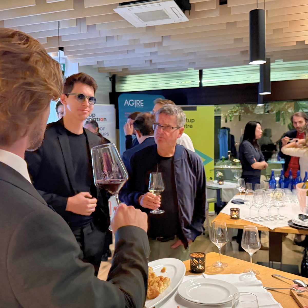 Startup founders dinner in Ticino | Swiss Startup Association