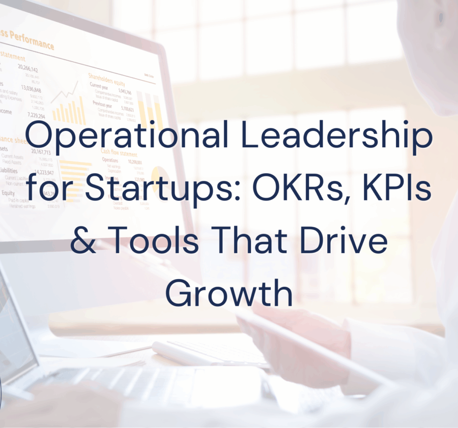 Operational Leadership For Startups