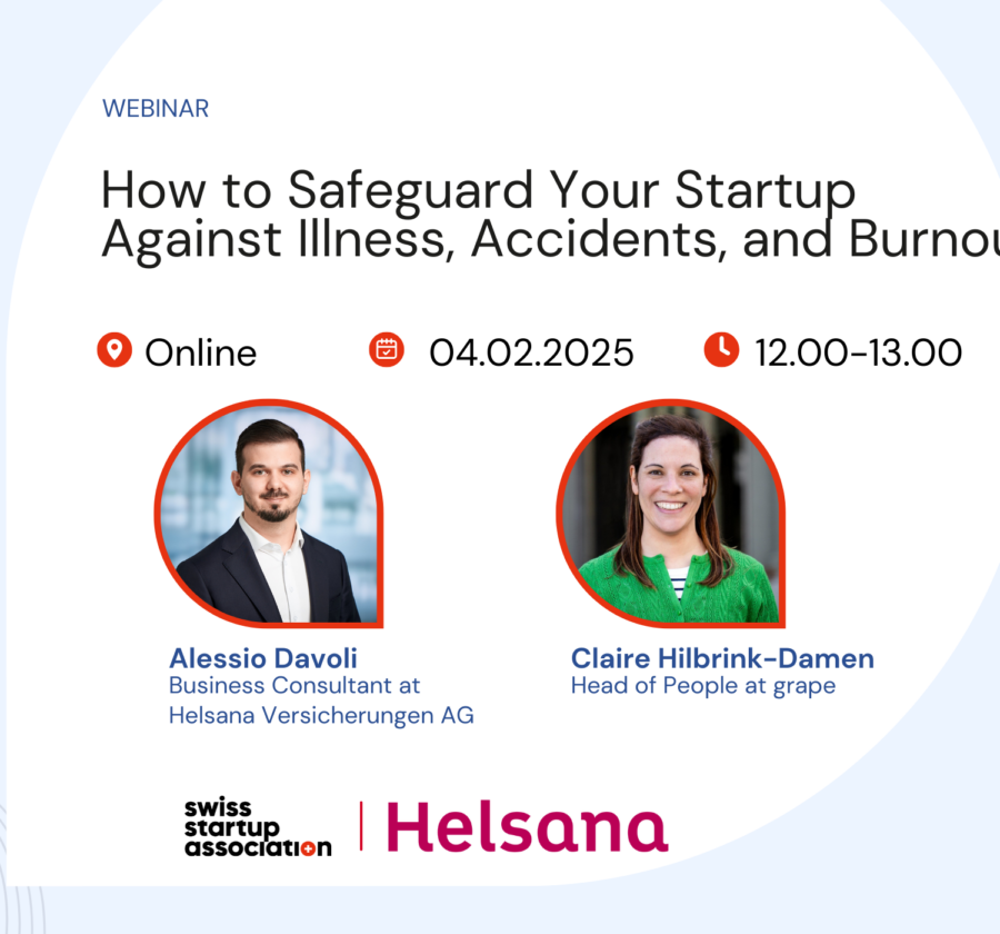 Webinar: How to Safeguard Your Startup Against Illness, Accidents, and Burnout