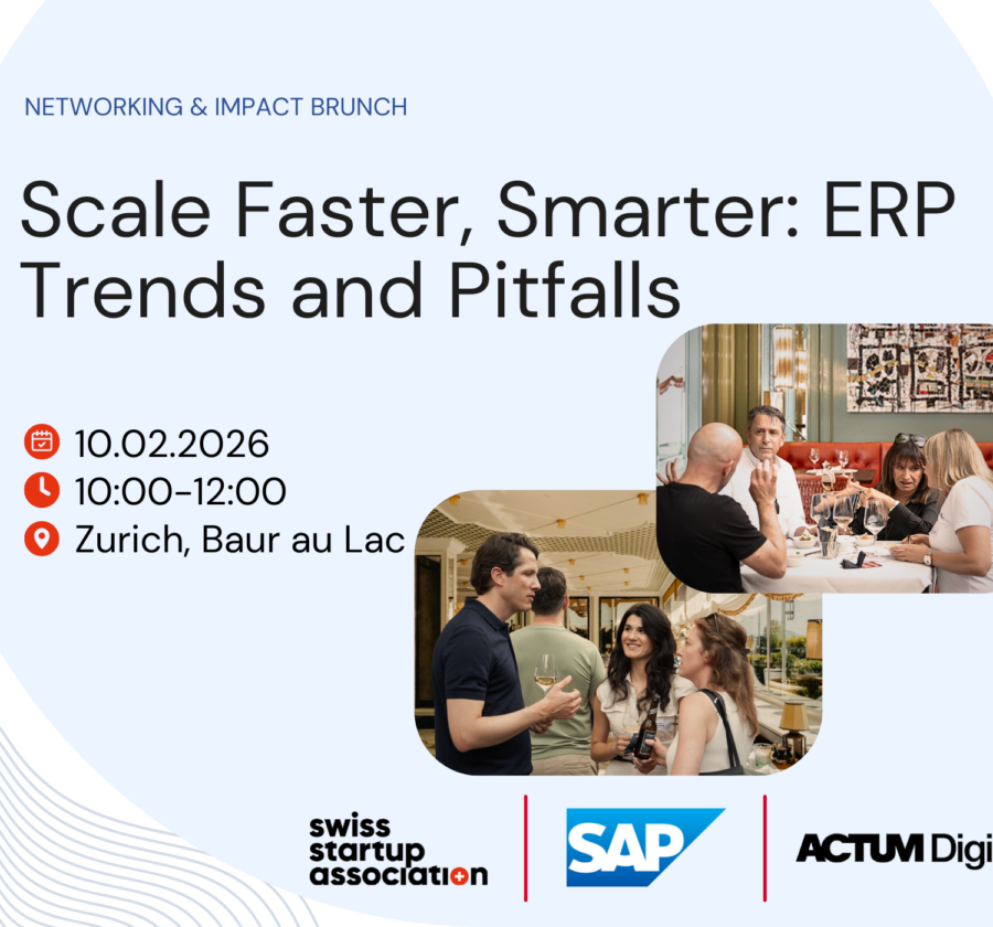 Impact Scaleup Brunch: Scale Faster, Smarter: ERP Trends and Pitfalls