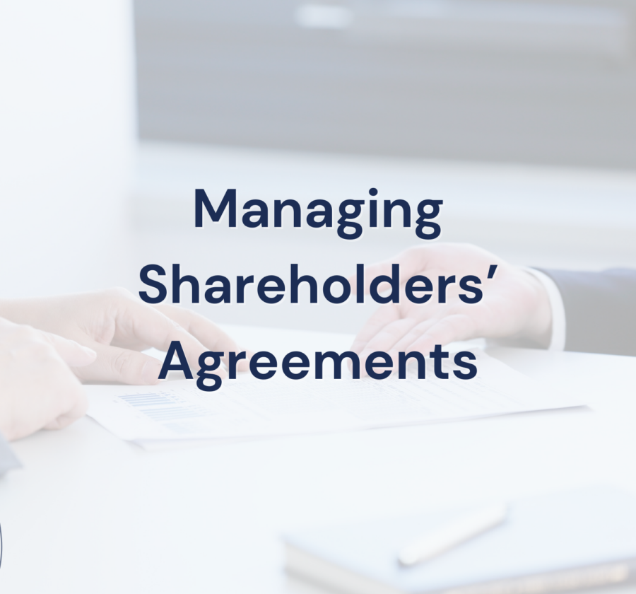 Managing Shareholders’ Agreements