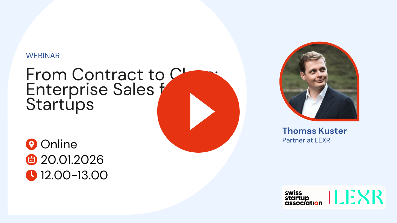 Webinar: From Contract to Close: Enterprise Sales for AI Startups