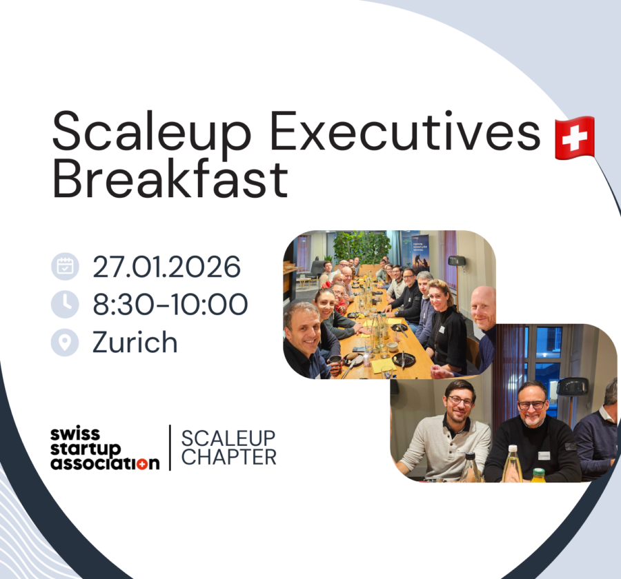 Join fellow senior executives of Swiss Scaleup for a relaxed breakfast designed to spark meaningful conversations, share real-world experiences, and build connections.