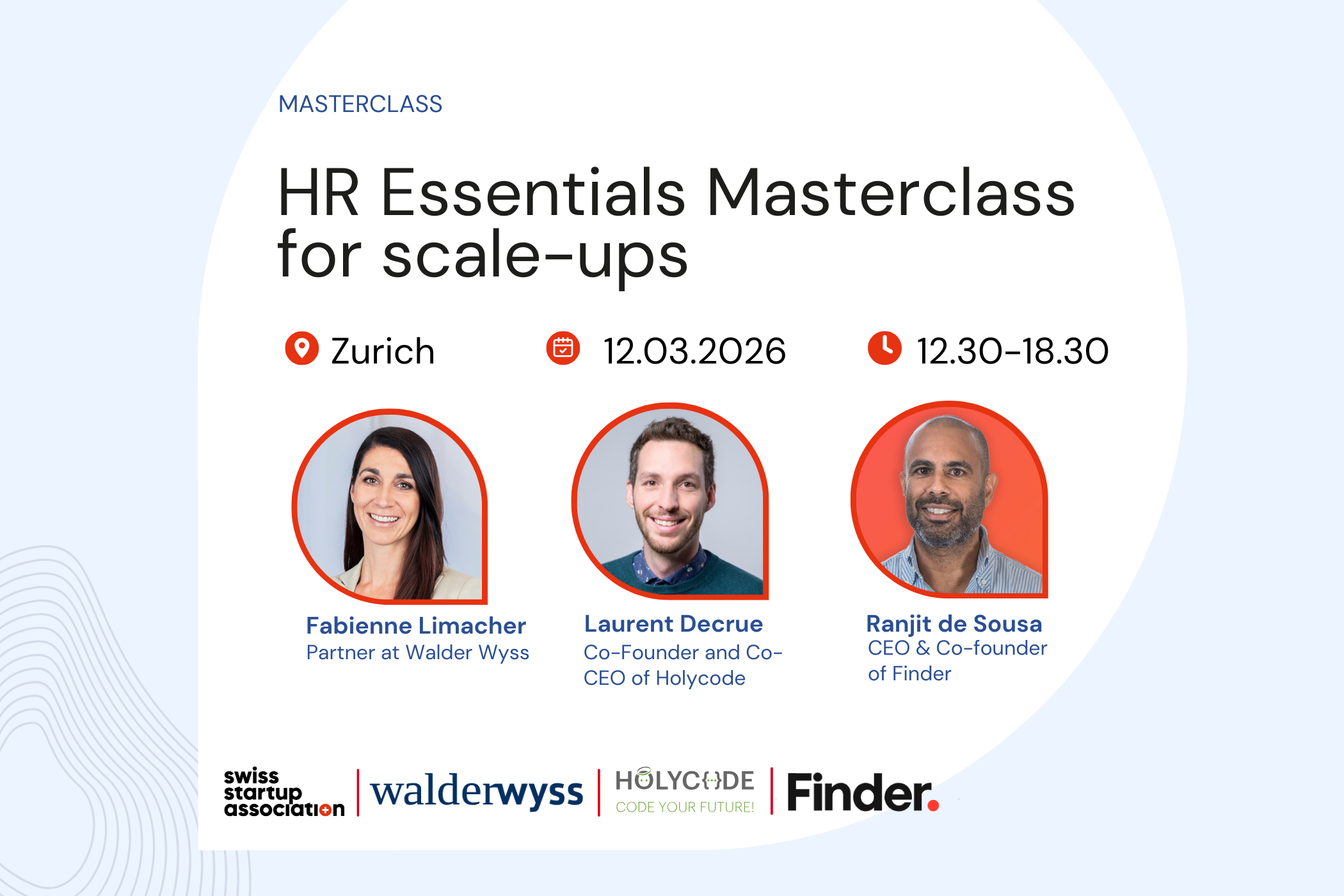 The Swiss Startup Association’s Masterclass HR offers a comprehensive, hands-on workshop designed to help startups address critical HR challenges as they scale.