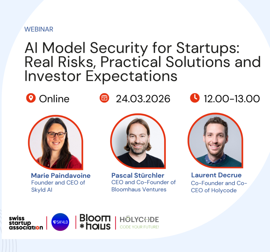 Webinar: AI Model Security for Startups: Real Risks, Practical Solutions and Investor Expectations