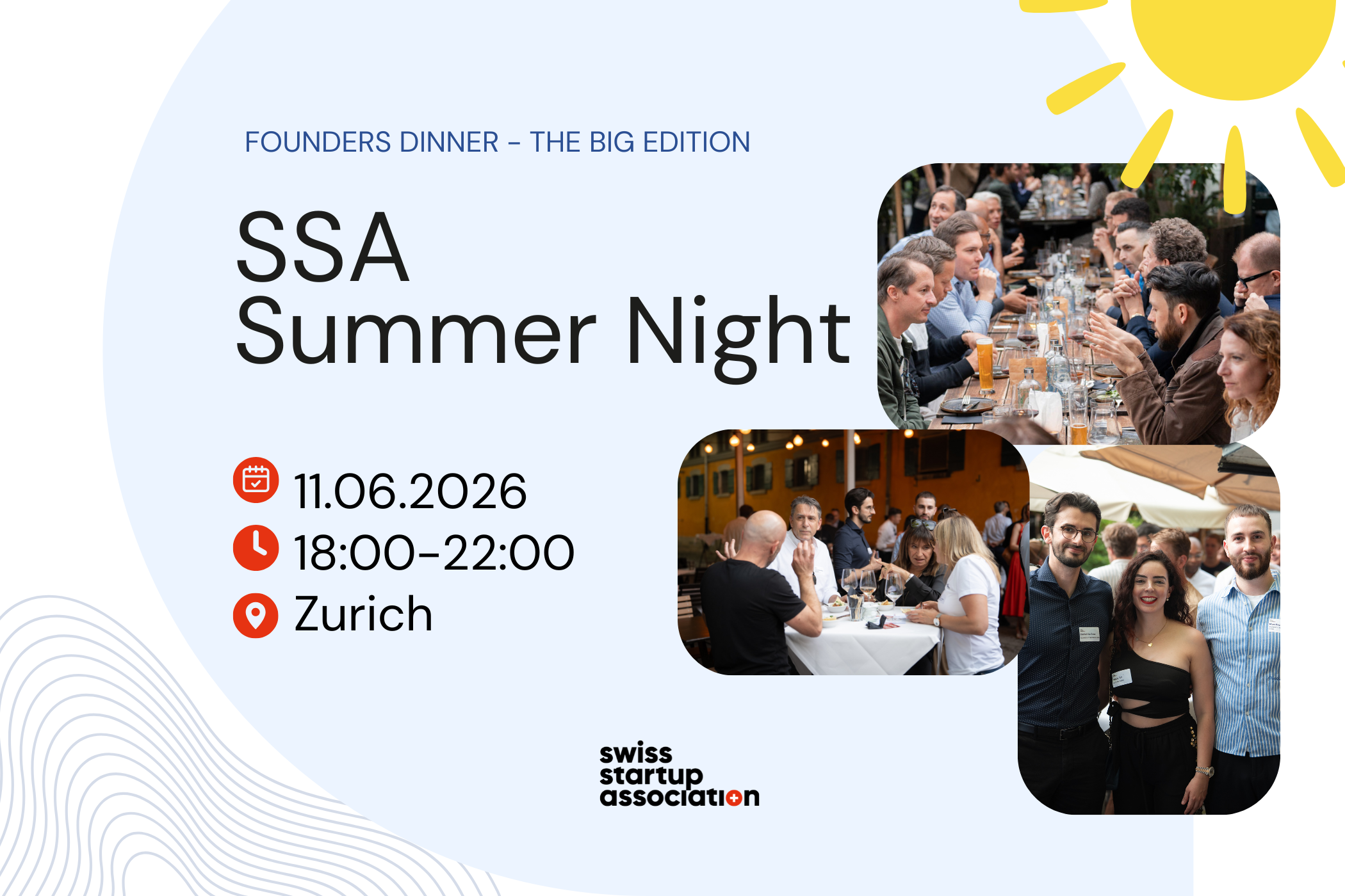 Founders Dinner - The Big Edition: SSA Summer Night - 11.06.2026