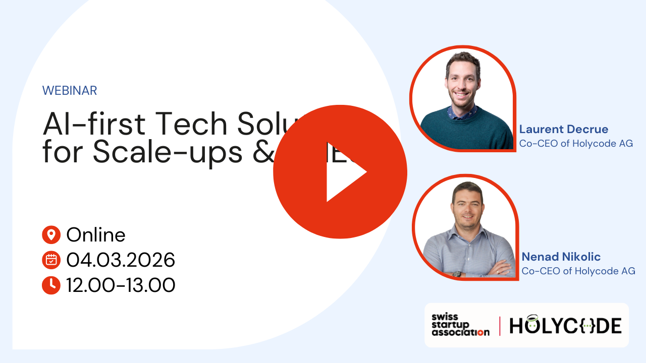 Webinar: AI-first Tech Solutions for Scale-ups & SMEs