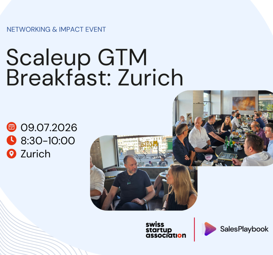 Scaleup GTM Breakfast: Scale Pipeline & Revenue, Not Headcount in Zurich