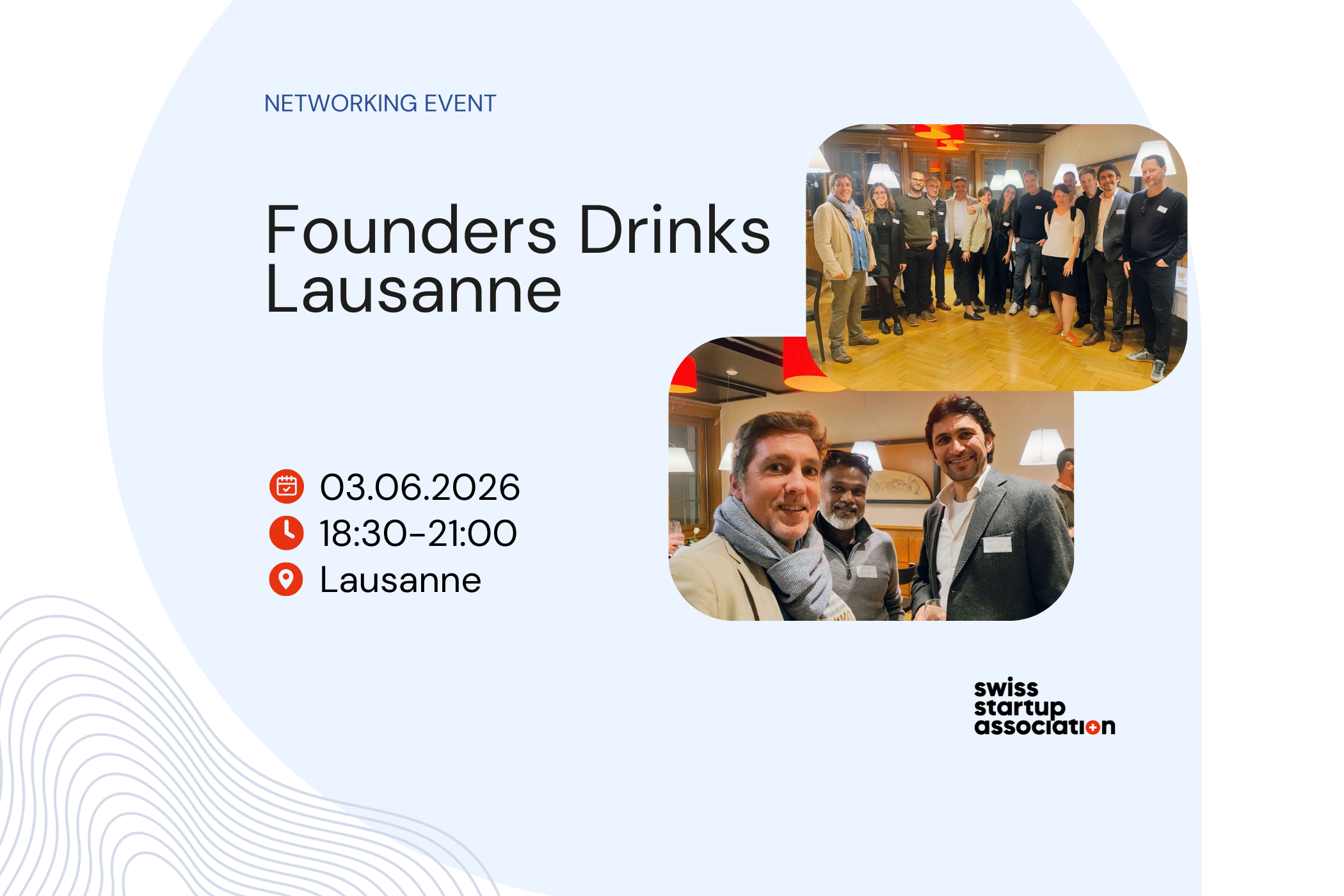 Founders Drinks Lausanne