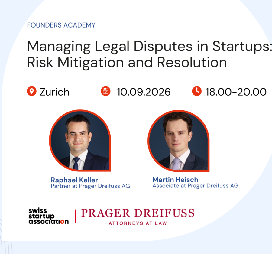 Founders Academy: Managing Legal Disputes in Startups: Risk Mitigation and Resolution