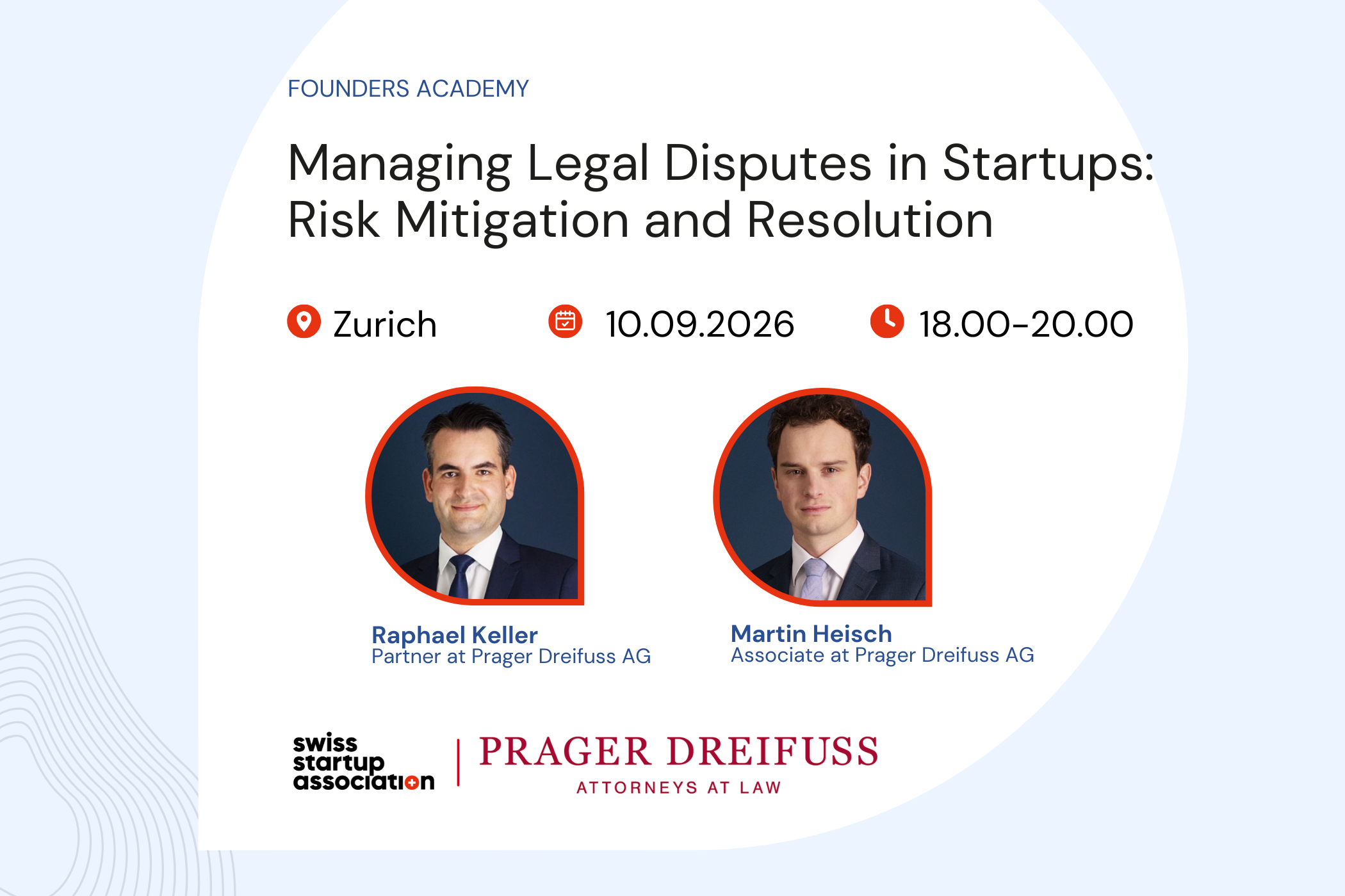 Founders Academy: Managing Legal Disputes in Startups: Risk Mitigation and Resolution