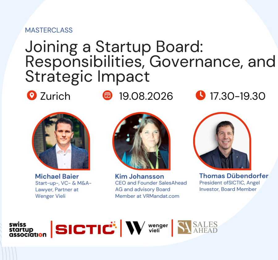 A practical session for business angels and executives on legal responsibilities, board dynamics, and what it truly takes to join a startup board.