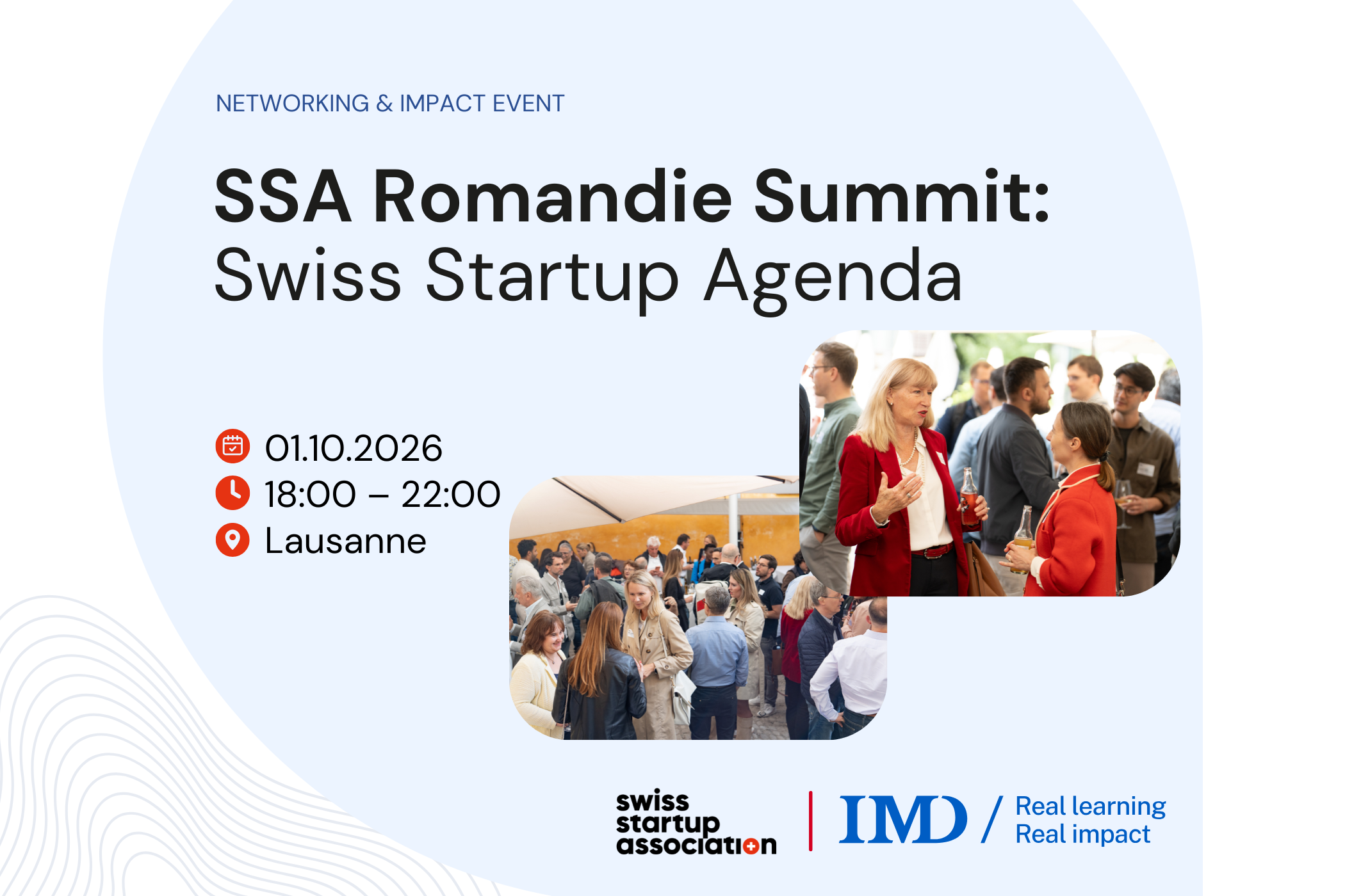 SSA Romandie Summit: Swiss Startup Agenda
