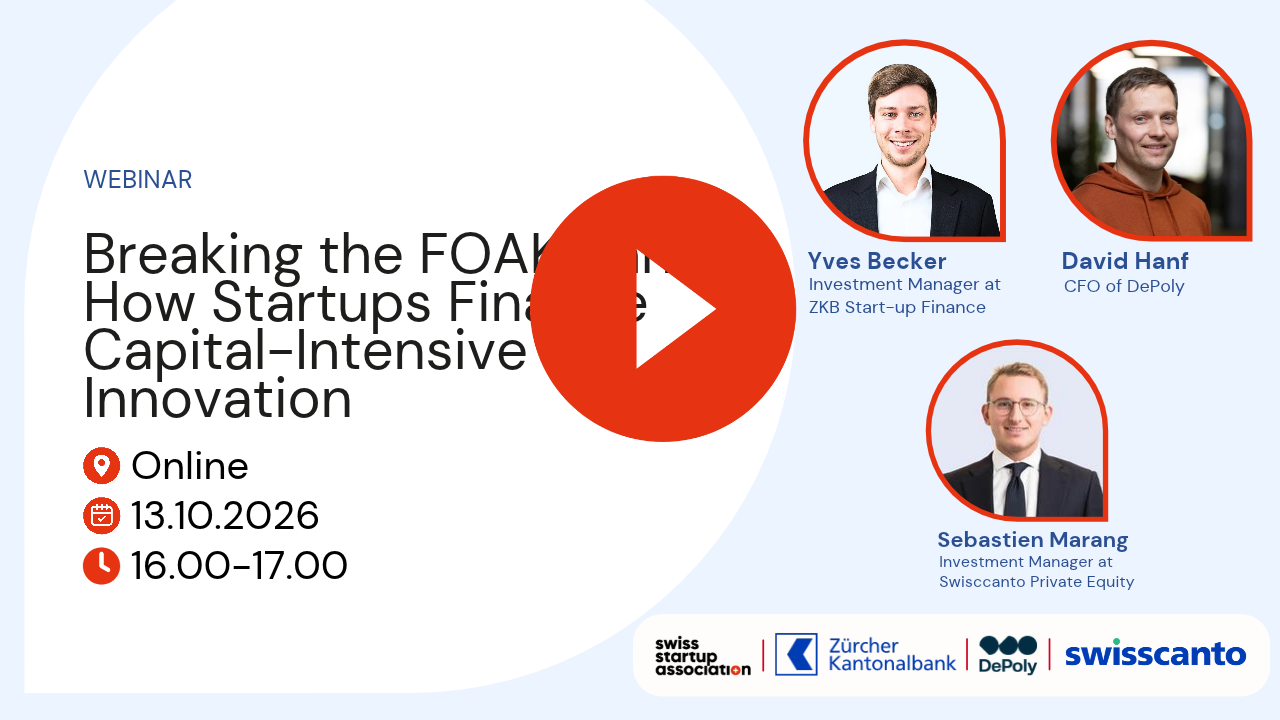 Webinar: Breaking the FOAK Barrier: How Startups Finance Capital-Intensive Innovation